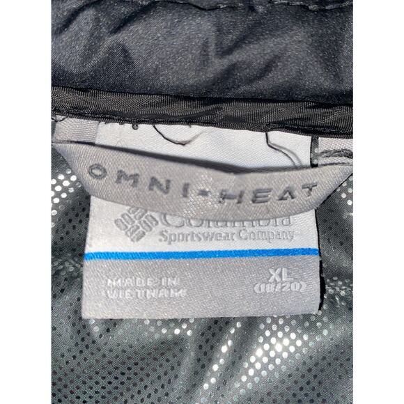 COLUMBIA Omni Heat Puffer Coat Black Boys Size XL 18-20 - Picture 4 of 4